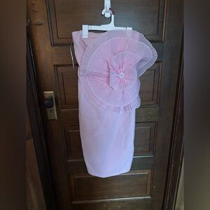 SHEIN Floral Pink Dress